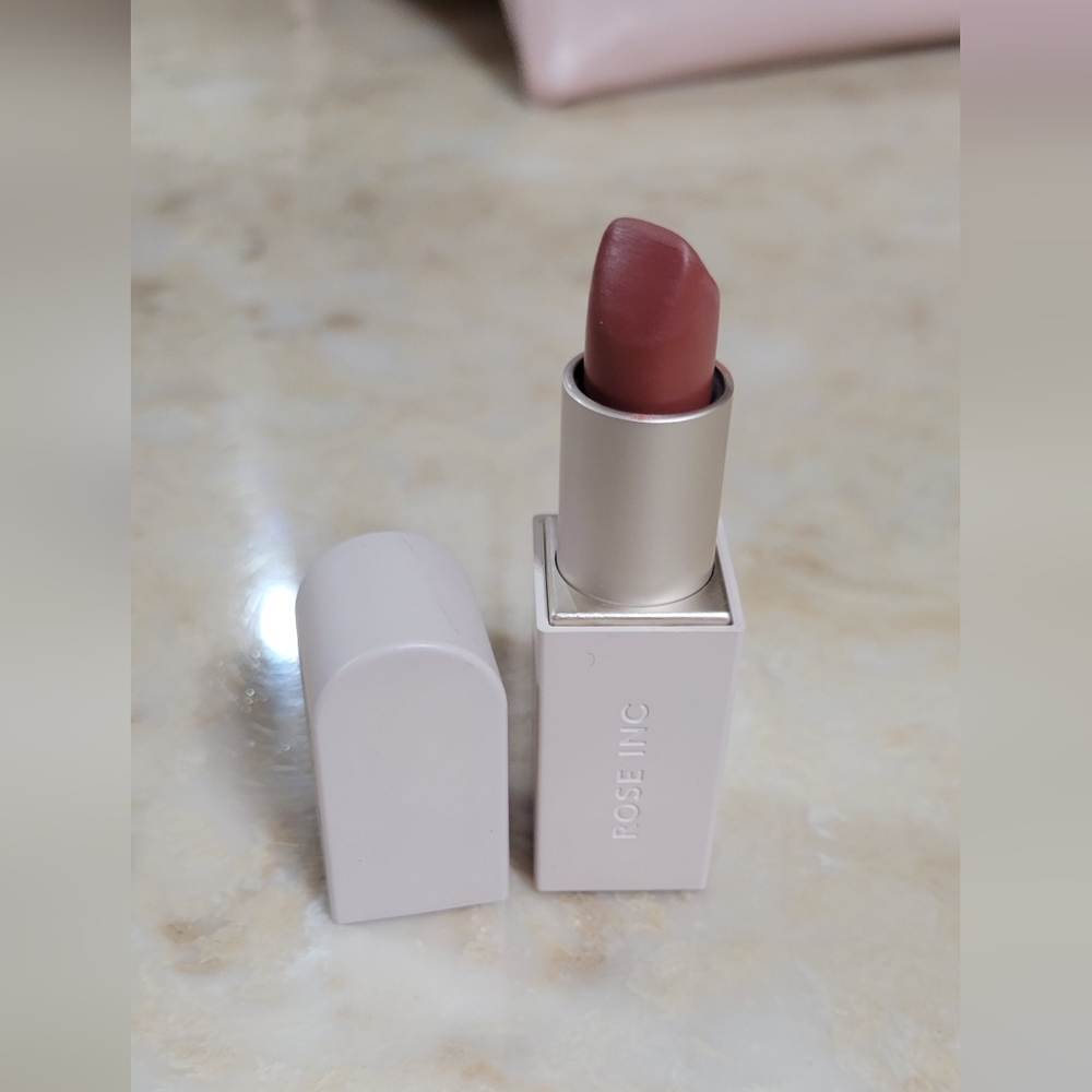 ROSE INC Satin Lip Color Refillable Hydrating Lipstick